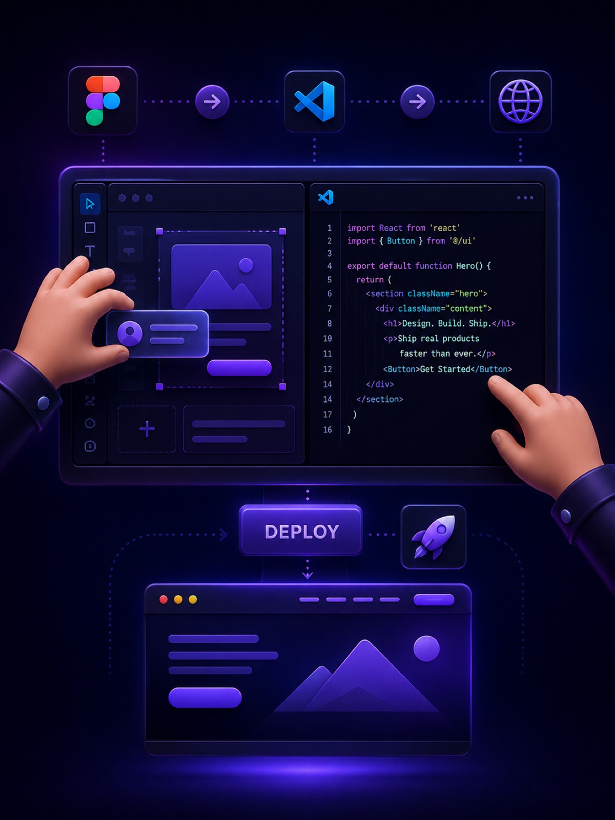UX Engineer at work